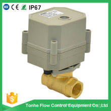 2-Way 230V Dn10 Mini Small Motorized Motorised Electric Control Ball Valve Wholesale